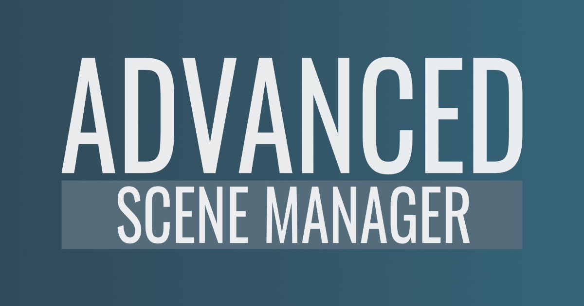 Advanced Scene Manager Utilities Tools Unity Asset Store Advanced Scene Manager Utilities Tools Unity Asset Store