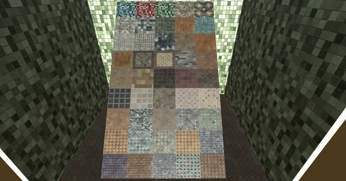 Floor and Wall Tiles Vol.2 | 2D Tiles | Unity Asset Store