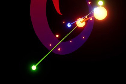 Constellation Particle Trails VFX URP