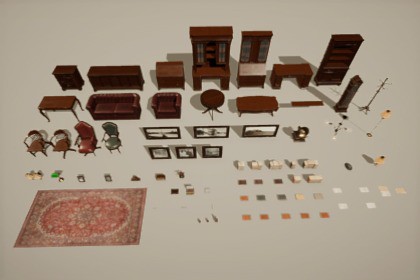 40s Office Props Pack 1