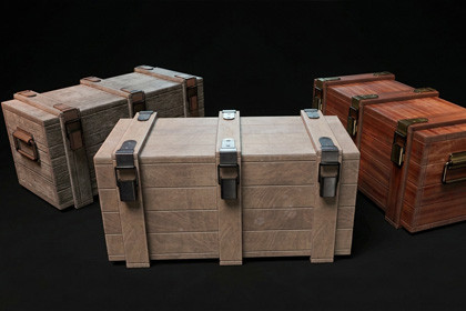 Tactical Wooden Crate B