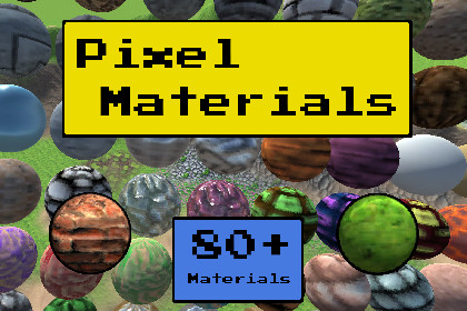 Pixel Materials by Krumble Hut
