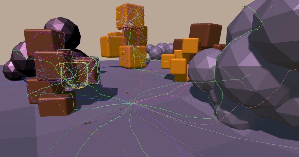 Path Assets Procedurally Propagating Paths | Particles/Effects | Unity Asset Store