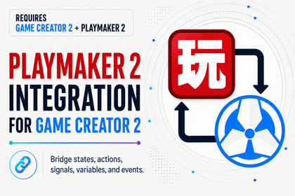 PlayMaker 2 Integration for Game Creator 2