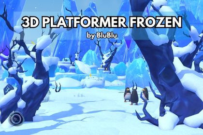 3D Platformer Frozen