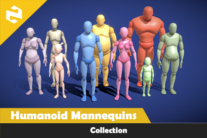 Humanoid Mannequins Collection