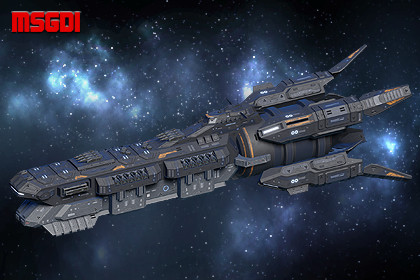 Spaceship Claymore Cruiser