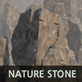 LowPoly Nature Stone