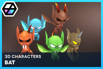 3D Characters - Bat