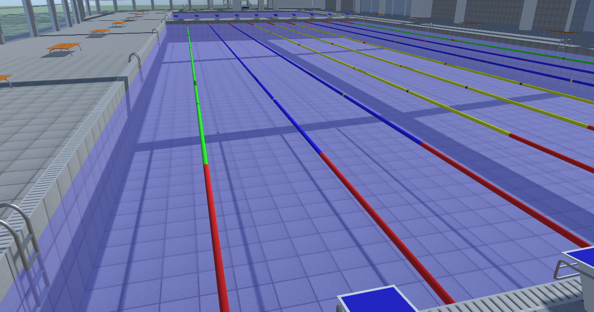Olympic Swimming Pool | 3D Environments | Unity Asset Store