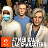 47 Medical & Lab Characters