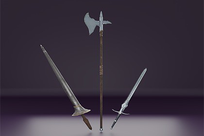 3 Weapon Pack - Free