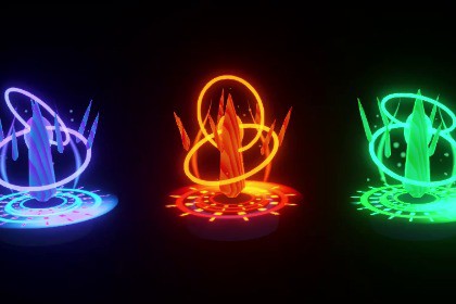 Checkpoint Activation Beacon VFX URP