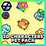 2D Characters - Pet Pack