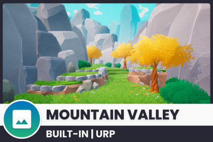 Mountain Valley – Stylized Environment