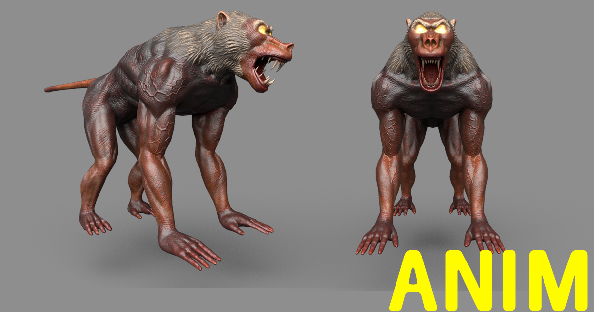 Monkeymon | 3D Characters | Unity Asset Store