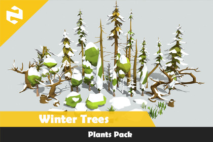 Plants Pack - Winter Trees