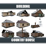 Abandoned Apocalyptic Country House