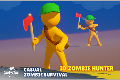 Casual Zombie Survival - 3D Zombie Hunter