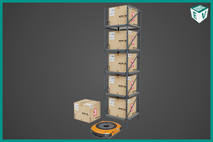 Warehouse Orange Robot Generic URP HDRP Textures