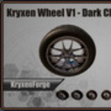 Kryxen Wheel V1 - Dark_Chrome - Game Ready
