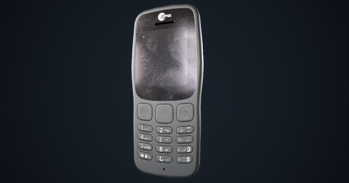 Phone Texture Unity Old mobile phone | 3D Electronics | Unity Asset Store