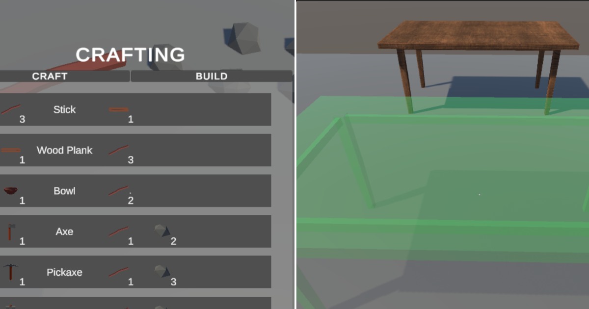 Crafting + Building + System | Systems | Unity Asset Store