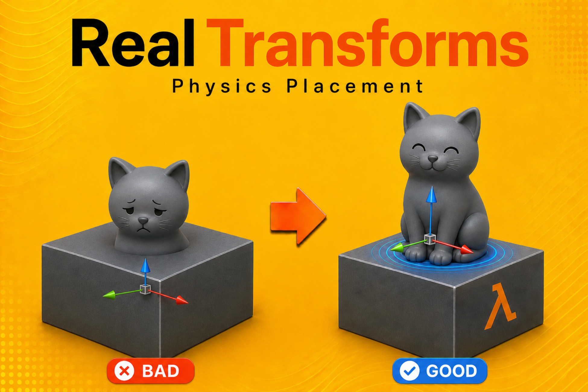 RealTransforms - Physics Placement