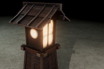 Japanese Street Lamp