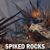 Spiked rocks
