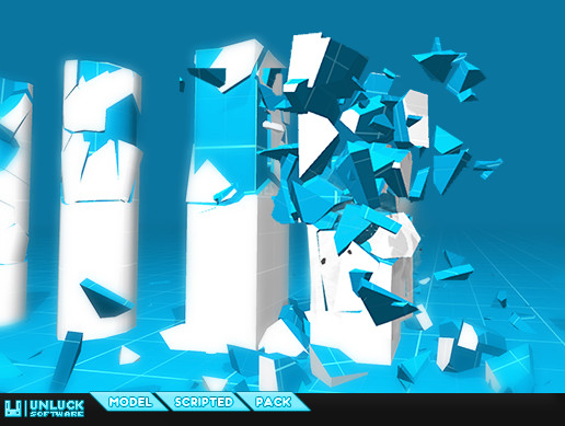 Fragmenting Objects Fragmented Objects | 3D Props | Unity Asset Store