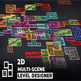 2D Multi Scene Level Designer