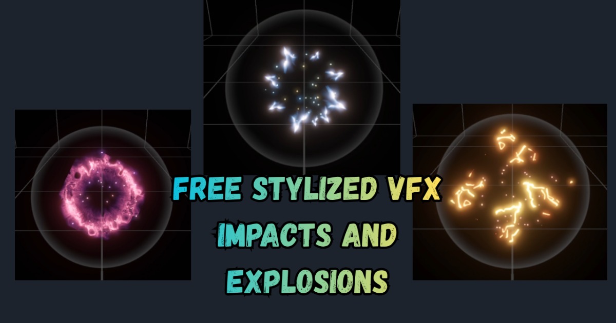 Free Stylized Impacts and Explosions URP | VFX | Unity Asset Store