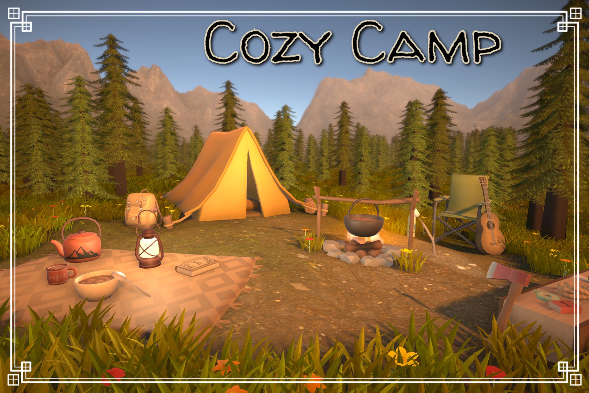 Cozy Camp 3D Props Unity Asset Store cozy-camp-3d-props-unity-asset-store
