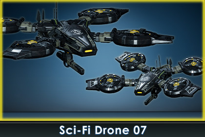Sci-Fi Drone 07