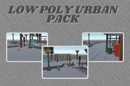 Low Poly Urban Pack