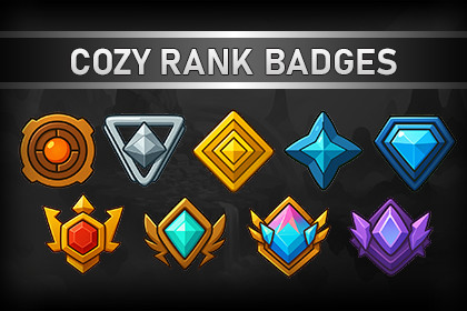 Cozy Rank Badges