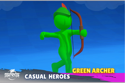 Casual Heroes - Green Archer