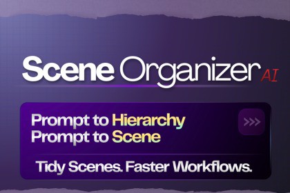 AI Scene Organizer - Intelligent Hierarchy Cleanup & Workflow Automation