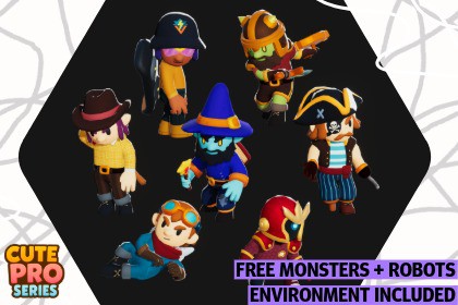 Modular Male Heroes Pack