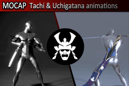 Samurai Legacy - Mocap Tachi & Uchigatana Animations