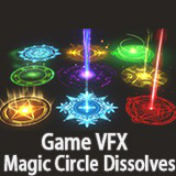 Game VFX - Magic Circle Dissolves
