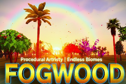 FogWood - Stylized Trees Procedural Vegetation Pack (URP)