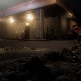 Old Fuel Gas Station