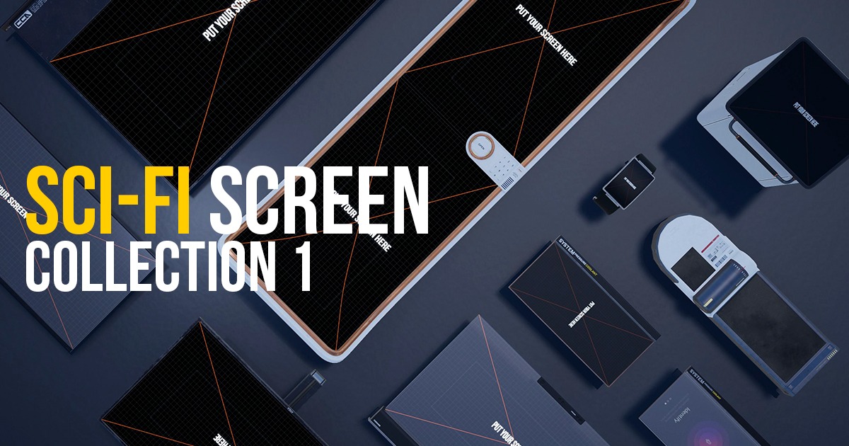 Visual Screen Collection Sci-fi Screen Collection | 3D Electronics | Unity Asset Store