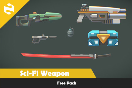 Free Pack - Sci Fi Weapon