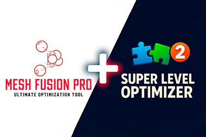 Complete Mesh Combine & Optimization Bundle