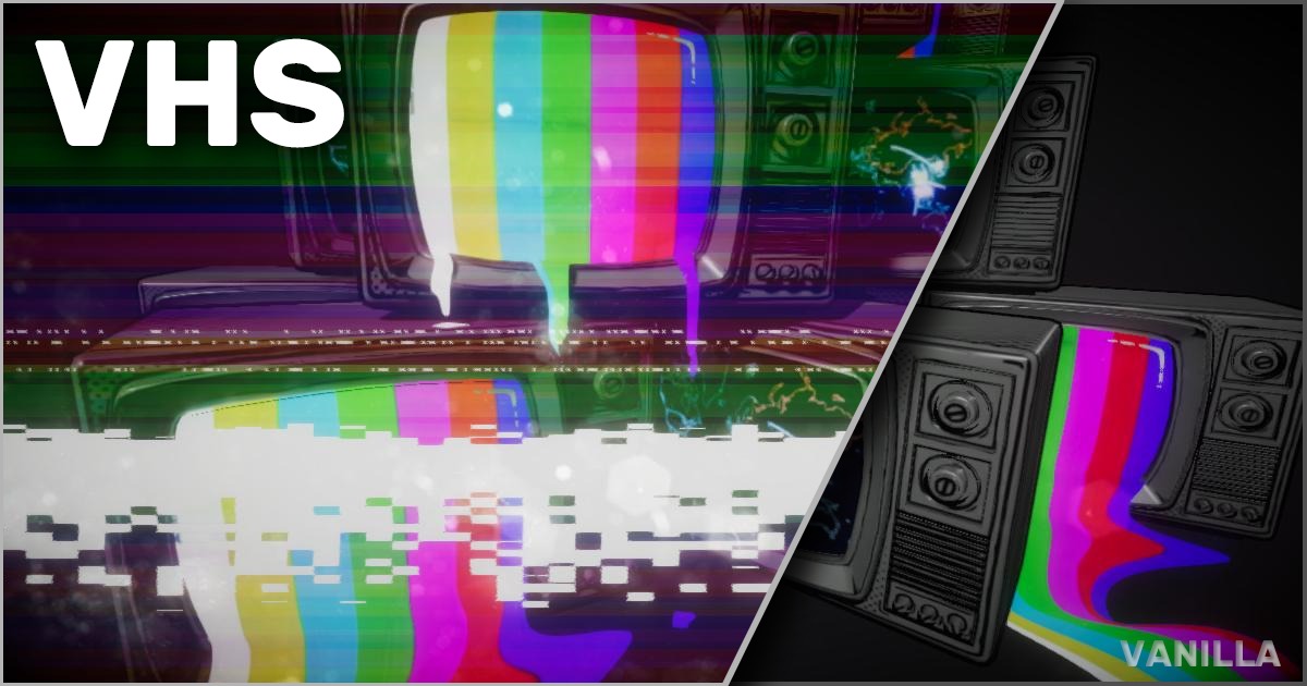 Unity Vhs Glitches: VHS | Fullscreen & Camera Effects | Unity Asset Store