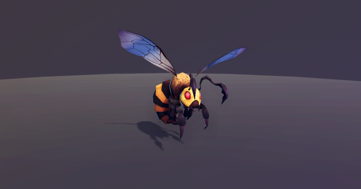 Monster Bee | 3D Creatures | Unity Asset Store