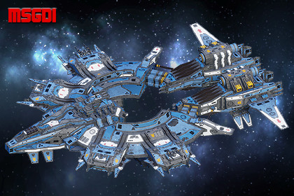 Spaceship Olympus Destroyer